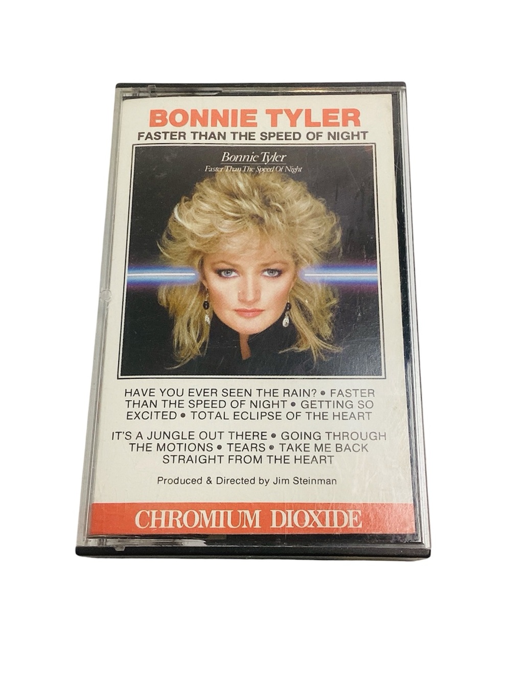 🐵 Bonnie Tyler "Faster Than The Speed of Night" Cassette